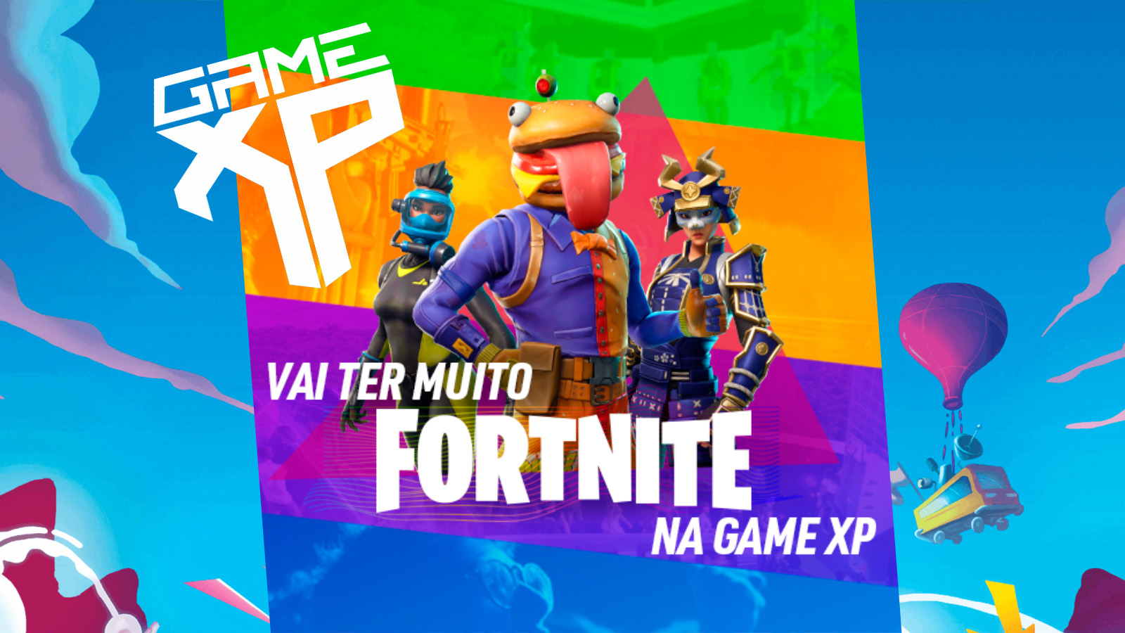 GAME XP 2019 | Confirmada parceria do evento com Fortnite – Confira as  atrações! – TRAMAMOS