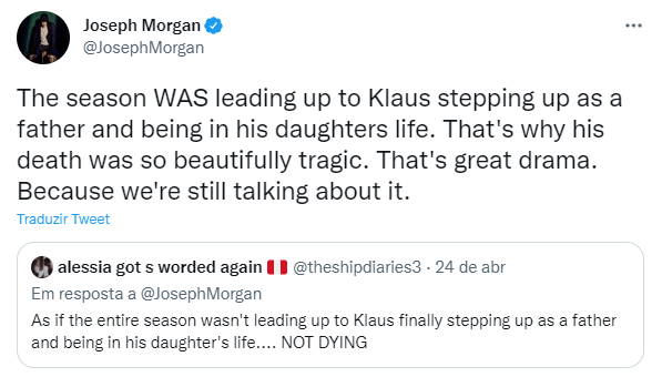 PorOndeAnda: Joseph Morgan, o Klaus da série The Originals
